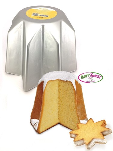 Stampo pandoro alluminio - in,