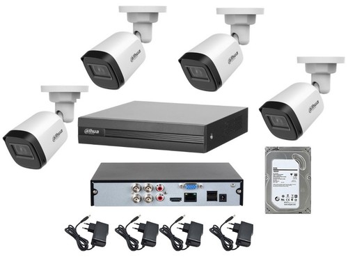 Kit videosorveglianza dahua