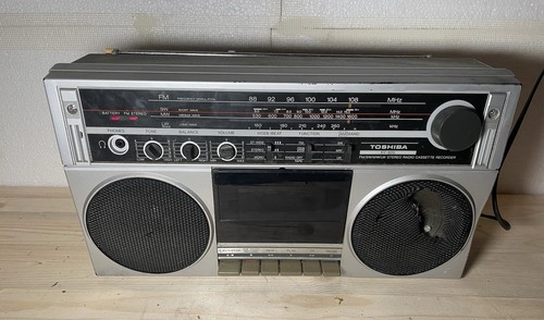 Toshiba 80s stereo radio - rt-80s,