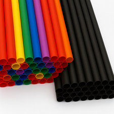 1000-5000 JUMBO ⌀8 mm cannucce riutilizzabili per cocktail cannucce in plastica