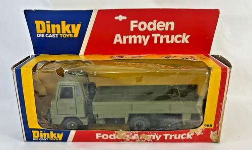 Dinky foden army truck - dinky, die