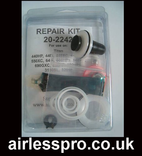 Kit riparazione pompa titan - riparazione,