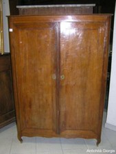 ARMADIO A DUE PORTE IN NOCE EPOCA 800