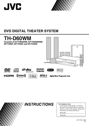 Jvc d60wm sistema - jvc,
