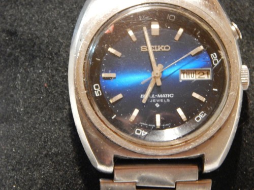 Seiko 4006 6031 blue - seiko,