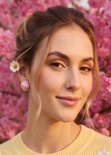 Rari orecchini Millefiori