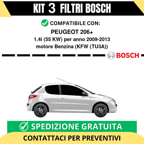 Kit bosch filtri - kit, tagliando