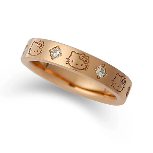 Anello hello kitty - kitty, lan