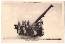 WWI Francia carro armato panzer char pistola semovente SPG Canon de 194 GPF c...