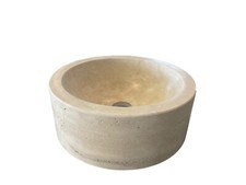 Lavabo in travertino romano da