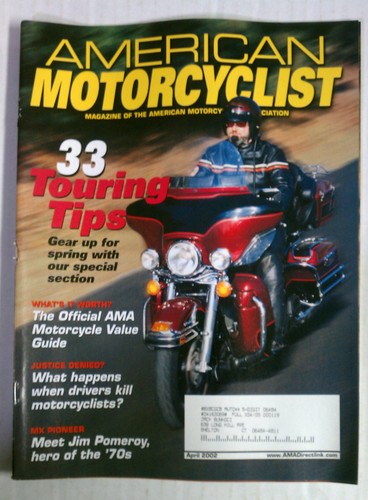 American motorcyclist back - american,