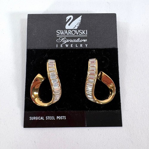 Orecchini swarovski tono - orecchini, oro
