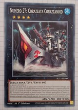 NUMERO 27: CORAZZATA CORAZZANOID BLC1-IT109 1 EDIZIONE COMUNE