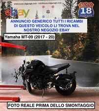 Sono Disponibili Ricambi moto usati scrivi x info  Yamaha MT-09 2017 2020