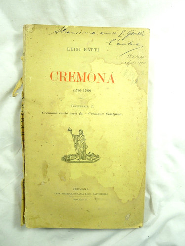 Libro antico luigi - luigi, ratti