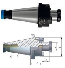SK40 DIN2080 mandrino a