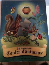 ALBUM figurine NESTLE' PETER  - CAILLER - KOHLER: 24 contes d'animaux 1953