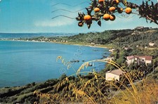 Cartolina Fossacesia panorama case baia 1986