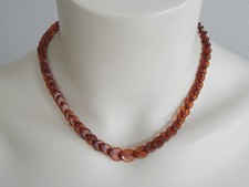 Collana Vintage In Ambra