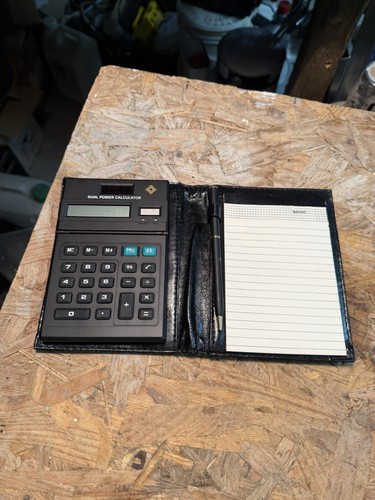 Calcolatrice agenda vintage - calcolatrice,