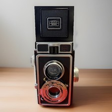 Fotocamera Zeiss Ikon Ikoflex TLR + obiettivo Schneider Kreuznach 70 mm f/3.5