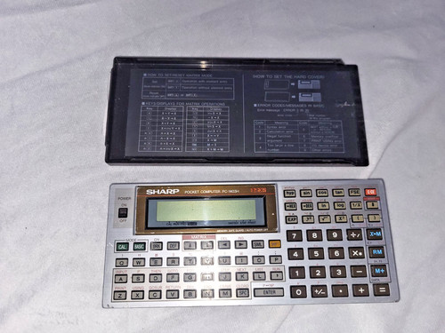 Sharp 1403h calcolatrice - pc-1403h,