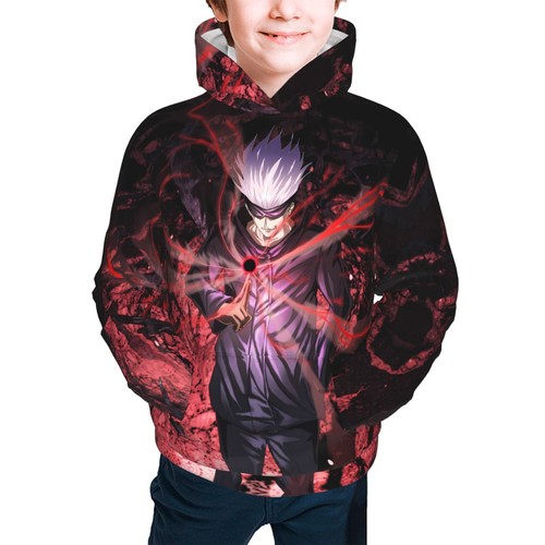 Felpa con cappuccio jujutsu - cappuccio,