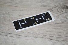 Adesivo John Deere schema