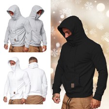 Felpa uomo passamontagna