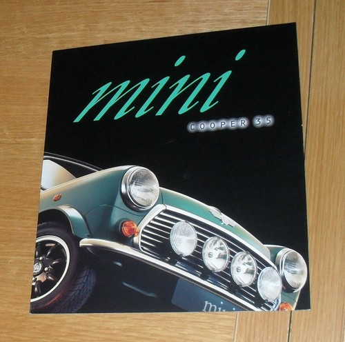 Brochure mini cooper 1996 - cooper,