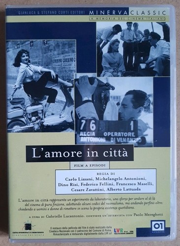 Amore città 1953 dvd - l'amore,