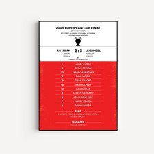 Stampa Poster Liverpool 2005