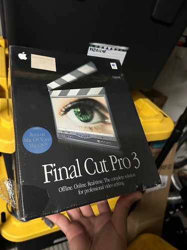 Vintage apple final cut pro - vintage,