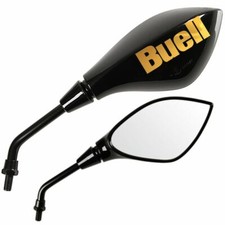 SPECCHI SPECCHIETTI MANUBRIO LIMITS LOGO ORO BUELL ULYSSES XB9S XB12S X2 S1