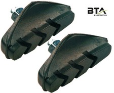 COPPIA PATTINI FRENO BICI PER BICICLETTE DA CORSA FRENI CALIPER PASTIGLIE