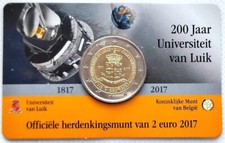 BELGIO 2 euro 2017 COINCARD