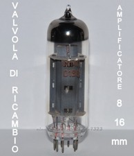 ★VALVOLA DI RICAMBIO 1 x AMPLIFICATORE CIRSE SOUND 8 mm (6П14П) = EL84★