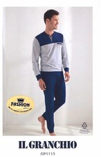 IL GRANCHIO PIGIAMA UOMO LUNGO