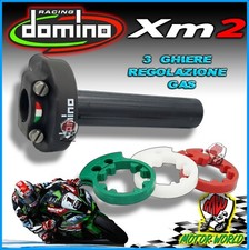 5182.03-02 KIT COMANDO GAS RAPIDO DOMINO RACING XM2 CON 3 GHIERE SUZUKI