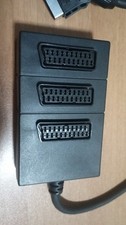 CIABATTA MULTIPRESA SCART 3 PRESE SCART A 21 POLLICI CON SPINA ELETTRONICA