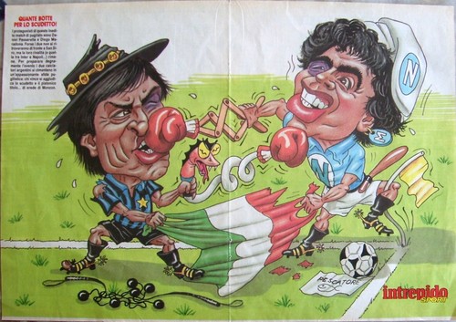 Poster maradona passarella - poster,