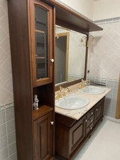mobile bagno doppio lavabo