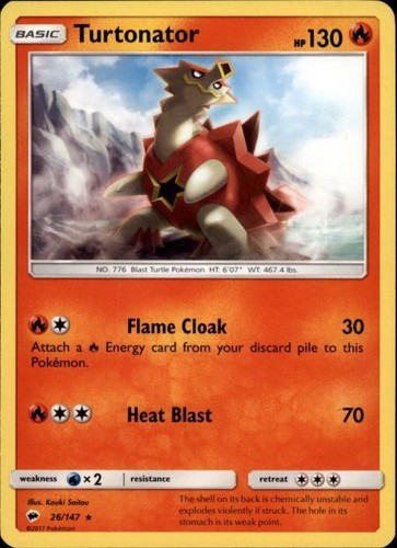 Carta turtonator - (sm03-026),