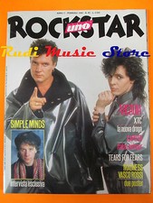 rivista ROCKSTAR 65/1986 POSTER Vasco Rossi Simple Minds Arcadia Caputo  No cd