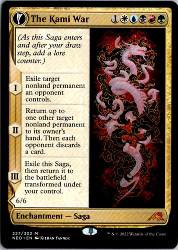 The kami war - m, kamigawa: