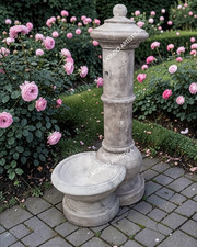 Fontana colonna giardino - fontana,