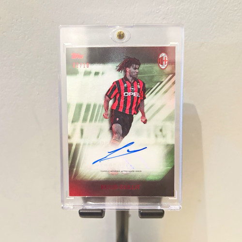 Topps ruud gullit - topps, milan