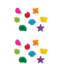  16 Pezzi Silicone Bicchiere Vino Marcatori Creativi Colorati Cartoni Animati Adesivi Tettarella