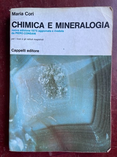 Chimica mineralogia - e, –