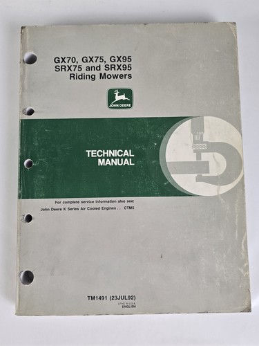 Manuale tecnico trattorino